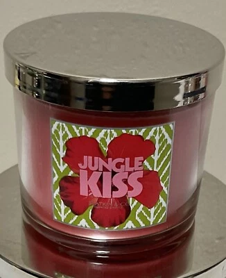 Bath & Body Works Slatkin & Co. Vela perfumada Jungle Kiss 4 oz - Nova - Imagem 1 de 2