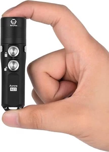 RovyVon Aurora A23 G2 600 Lumens nichia EDC Flashlight, USB C NW Black - Picture 1 of 4
