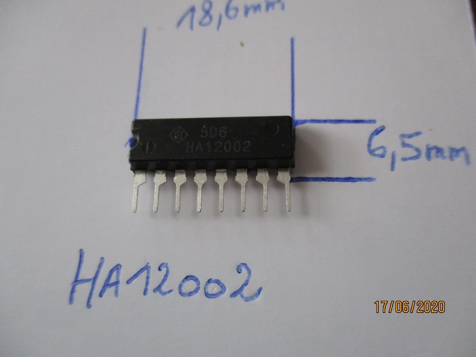 HA12002 /  Circuit de protection  et amplification  SP-8 /    1 PIECE - Photo 1/1
