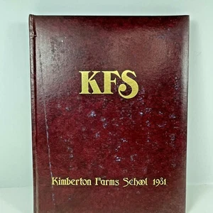Kimberton Farms School 1981 High School Year Book Waldorf PA - Picture 1 of 9