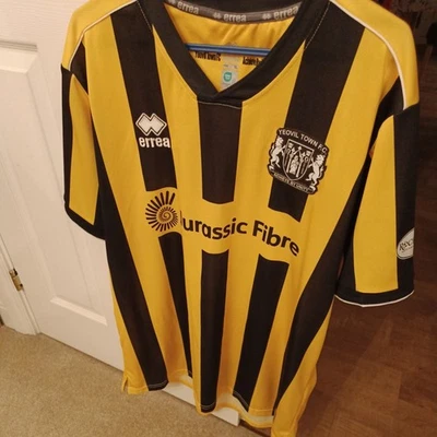 Yeovil Town FC Away Football Shirt 2023/24 Adults XL Errea  - Image 1 of 4