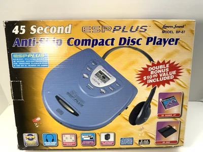 Lenoxx Sound Anti-Skip CD Compact Disc Player Model BP-87 NEW in box - Image 1 of 4