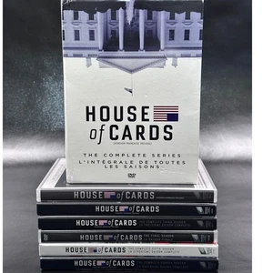 House of Cards Complete Series DVD Box Set Seasons 1-5 - English & French - Picture 1 of 24