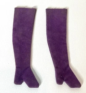 🫧Botas Barbie Bubbles n' Boots PÚRPURA Gamuza Botas Altas De Colección 1971-72 - Imagen 1 de 3