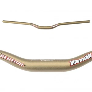 Manubrio Fatbar V2 31.8 X 800Mm Rise 10Mm Gold IM175-01-AG Renthal Mountainbike - Bild 1 von 1