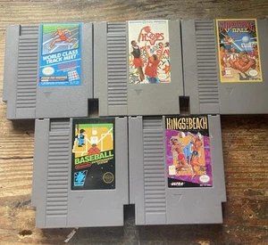 NES Game Lot 5 NES Games One Low Price - Picture 1 of 18