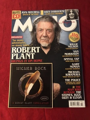 Mojo Magazine Issue 383 October 2025 Robert Plant cover-mount CD - Image 1 of 4