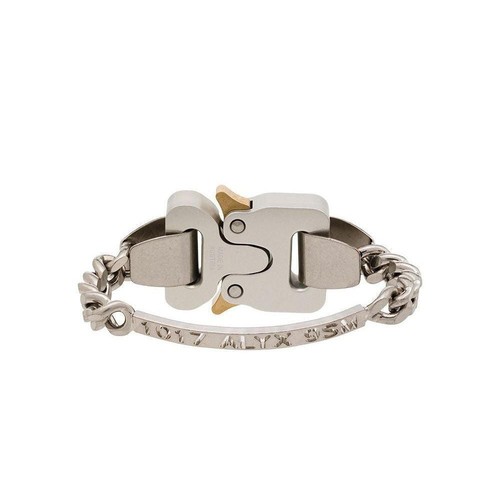 1017 ALYX 9SM Bracciale Fibbia Unisex Argento