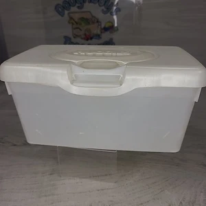 Huggies Toallitas Bebé Tamaño Completo Blanco Pop-Up Dispensador Recargable De Colección VACÍO - Imagen 1 de 5