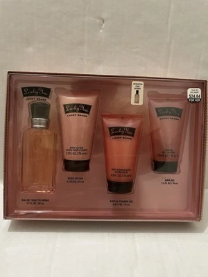 Lucky Brand Lucky You Perfume Gel de Ducha Gel para el Cabello y Loción Regalo Juego de Ducha Nuevo de Lote Antiguo Foto 1 de 4