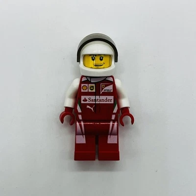 Lego Minifigure Scuderia Ferrari SF16-H Driver sc036 Speed Champions - Image 1 of 2