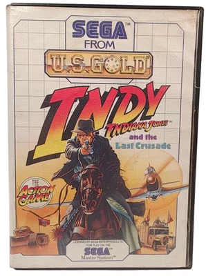 Indiana Jones and the Last Crusade - Sega Master System - Complete with Manual  - Image 1 of 4