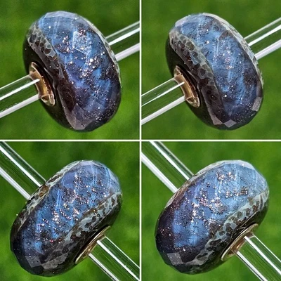 Trollbeads Ágata Troll Azul Retirado 2022 Trollbeads Día Trollagate Foto 1 de 4