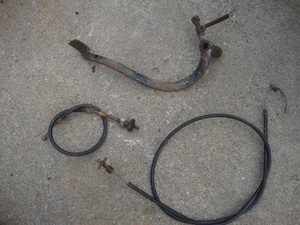 DUCATI SEBRING 350 FOOT BRAKE w Cable Mark 3 Scrambler 1965 1966 1967 1968 lever - Bild 1 von 8