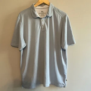 Tommy Bahama XL Azul Polo Manga Corta Marlín Logo Golf Informal Ropa de Hombre - Imagen 1 de 6