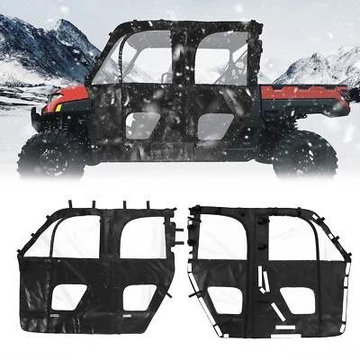 UTV Soft Cab Enclosure Full Door for Polaris Ranger CREW XP 1000 19-25 - Image 1 of 4