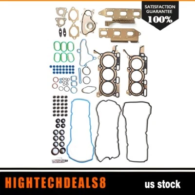 Engine Cylinder Head Gasket Set For Ford 15-18 Lincoln Navigator 15-17 3.5L New - Изображение 1 из 4