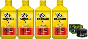 BARDAHL XTC 10W50 FILTER HF164 BMW R1200GS 1200 2010-2012 4 OIL CUTTING KIT - Picture 1 of 1