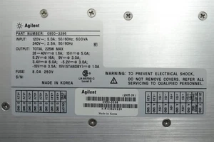 Fuente de alimentación Agilent 0950-3396 225W 28~40V-1.6A 15V-5A 5.2V-16A 9V-3A 3.4V-6A  - Imagen 1 de 10