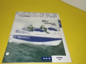 2002 NEW sealed Sea-doo jet boat Explorer parts catalog #219301180 - Picture 1 of 2