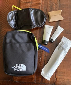North Face China Airlines Amenity Bag Kit Open bag New - Picture 1 of 4