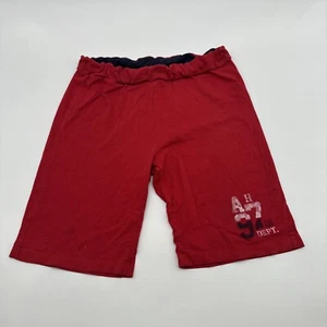 Zara Boy Short Size 13/14 Red Solid Logo …#19072 - Picture 1 of 11