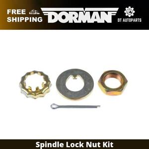 For 1980-1989 Ford E-250 Econoline Club Wagon Dorman Spindle Lock Nut Kit Front