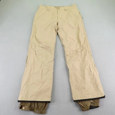Burton Pants Mens Medium Tan AK Snowboarding Snowboard Ski Snow Waterproof ^ - Image 1 of 4