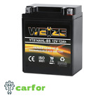 Weize YTX14AHL-BS High Performance - Rechargeable - Sealed Motorcycle Battery Co