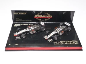 Minichamps 1:43 McLAREN MP4/13, MP4/14 M. HAKKINEN WORLD CHAMPION SET 6 "West" - Bild 1 von 8