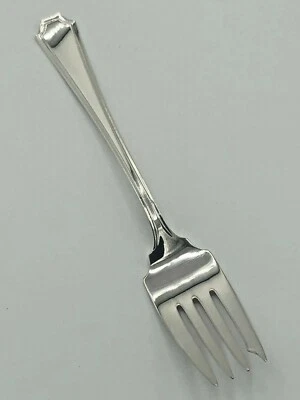 Fairfax por Durgin div. Garfo de carne pequeno de prata esterlina de Gorham 7,5" - Imagem 1 de 3