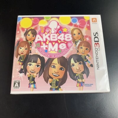 Unopened 3DS AKB48+Me Nintendo KADOKAWA GAMES Sealed Music Dance JP w/tracking - Image 1 of 4
