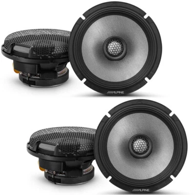Alpine R2-S65 200W RMS 6.5" Coaxial Car Speakers (2-Pairs) - Image 1 of 4