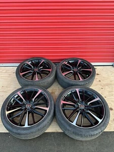 2018 2019 2020 2021 19" Toyota Camry OEM black wheels rims Avalon 75222 SET XSE - Picture 1 of 19