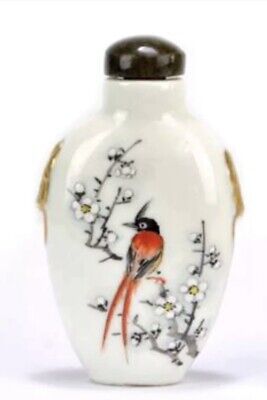 Chinese Porcelain Snuff Bottle Signed • 764.23$