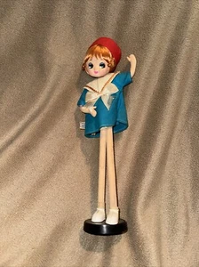 Vintage Dakin & Co. Dream Dolls Francoise Japan Big Eye Red Hat - Picture 1 of 10