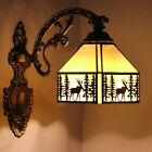 Lampe Tiffany wapiti lampe murale miroir chambre salle de bain couloir balcon éclairage mural