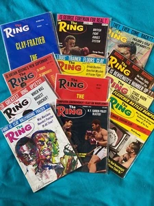 The Ring Boxing Magazines 1970, FULL YEAR Leroy Neiman Cover, Good Condition - Picture 1 of 21