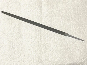 vintage Heller 10" x 3/8" square bastard file, "unused" NOS - Picture 1 of 6