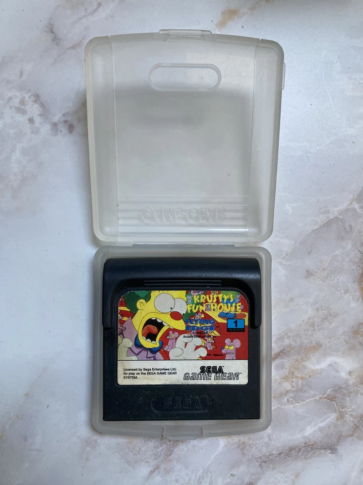 Krusty's Fun House - Sega Game Gear - Cart only - Image 1 of 1