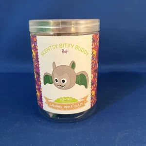 Scentsy Bitty Buddy Fledermaus Karamell Apfel Wahnsinn Duft Neu - Bild 1 von 5