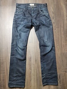 ENERGIE Burney Jeans Men's W32/L34 Dark Button Stylish Jeans Made In Italy Read - Picture 1 of 17