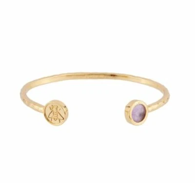 Les Néréides камень и пчела - духовность - полужесткий удачи жетон браслет  - Изображение 1 из 4