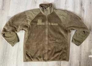 US Army Gen 3 Cold Weather Polartec Fleece Jacket Large Regular Coyote Mens USA - Picture 1 of 5