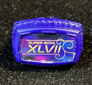 SUPER BOWL XLVII NFL Plastic Ring Baltimore Ravens Vs San Francisco 49ers Promo - Picture 1 of 5