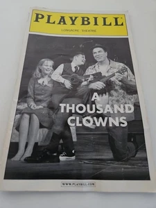 A Thousand Clowns - Longcare Theatre 2001 Playbill  - Imagen 1 de 3