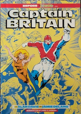 CAPTAIN BRITAIN BEFORE EXCALIBUR MARVEL GRAPH.NOVEL. 3rd PRINT. 1989. ALAN DAVIS - Image 1 of 2