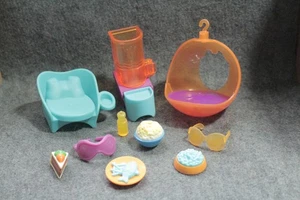 Auténtico Littlest Pet Shop LPS Jet Avión 10x Accesorios Lote Reemplazos Alimentos - Imagen 1 de 4