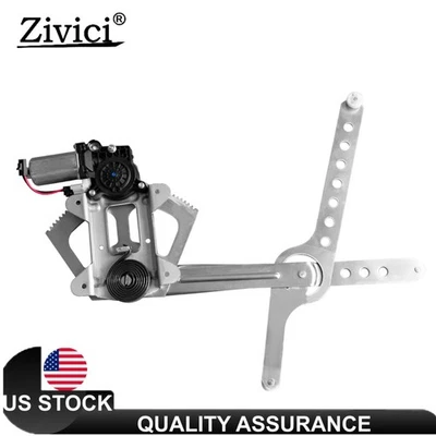 For 1988-2000 Chevy GMC C1500 K1500 Left Side Power Window regulator  With Motor - Image 1 of 4