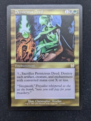 Pernicious Deed - Apocalypse - NM - MTG - Magic the Gathering - Multi - Enchant - Image 1 of 4